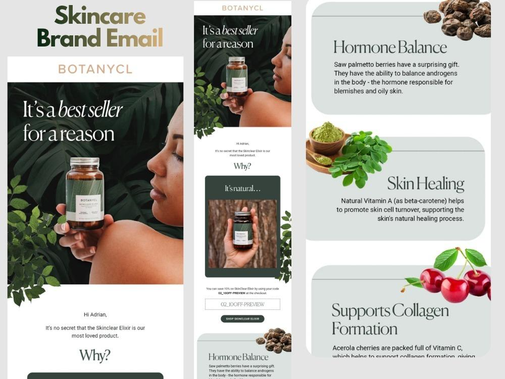 Botanycl skincare brand email