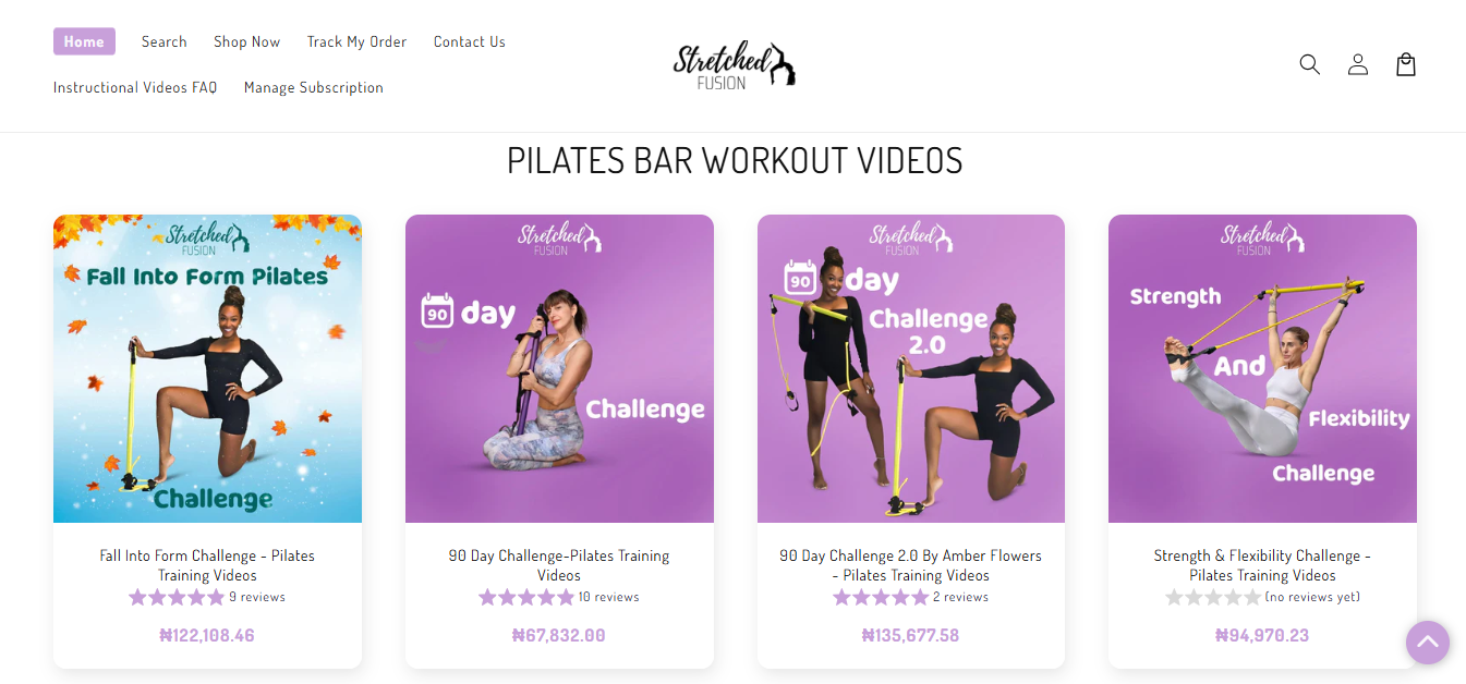 Stretched Fusion store page